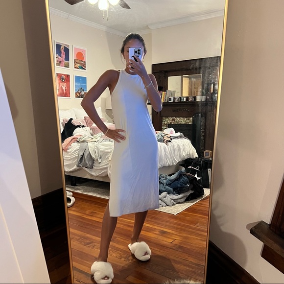 Abercrombie Fitch Scuba Knit Midi With 